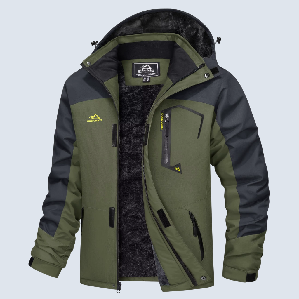 Strovic | Wind & WaterProof Fleece Lined Winter Jacket